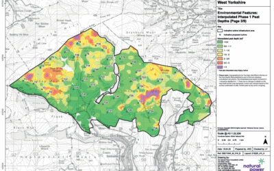 Understanding the CEP peat depth survey maps